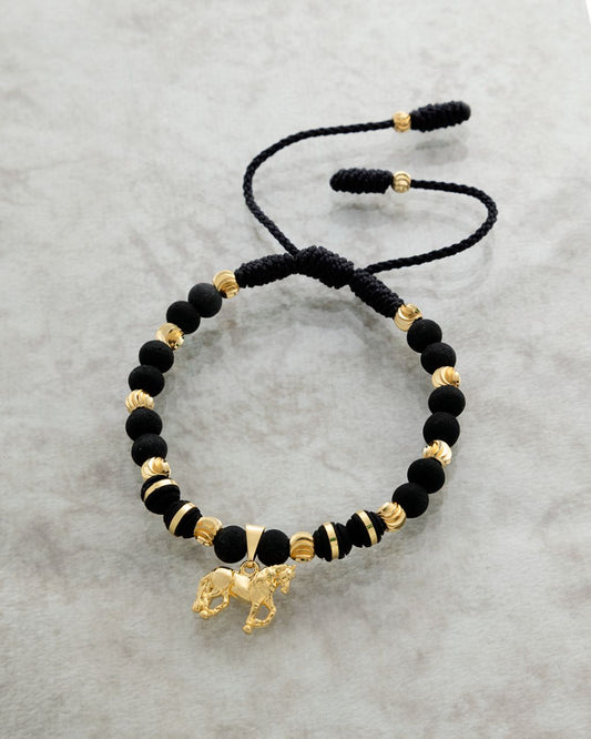 MANILLA, balin italiano 5mm, dije Caballo,